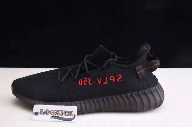 hype V2 Yeezy Red Adidas Boost 350 CP9652 Black 0518